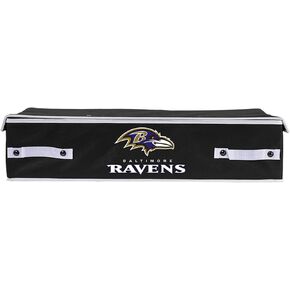 Franklin Sports NFL Under Bed Storage Bins - Folding Organizer Containers - NFL Team Office, Bedroom + Living Room Décor in Kuwait