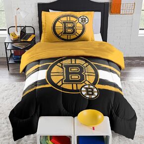 طقم لحاف وشام من Northwest NHL Boston Bruins كامل/كوين