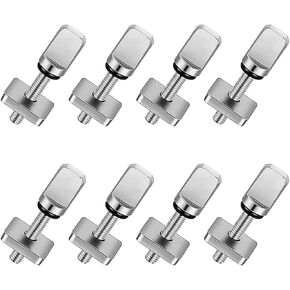 YXCCSE 8 قطع لا يوجد برغي زعنفة أداة، برغي زعنفة لوح التزلج من الفولاذ المقاوم للصدأ ملحقات زعنفة الإبهام للوح الطويل وSUP، زعنفة لوح التجديف، لوح ركوب الأمواج in Kuwait