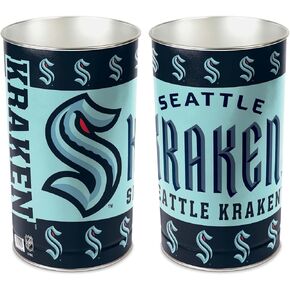 سلة مهملات Wincraft NHL Seattle Kraken، ألوان الفريق، مقاس واحد in Saudi Arabia