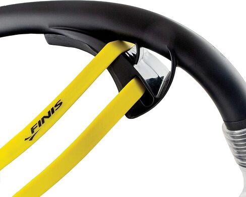FINIS Stability Swimmer’s Snorkel - Bracketless - Center-Mount Swim Training Snorkel - Adjustable Fit - Silicone Mouthpiece in Saudi Arabia