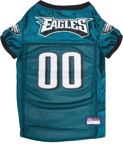 NFL Philadelphia Eagles Dog Jersey, Size: XX-Large. Best Football Jersey Costume for Dogs & Cats. Licensed Jersey Shirt. in Saudi Arabia