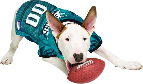 NFL Philadelphia Eagles Dog Jersey, Size: XX-Large. Best Football Jersey Costume for Dogs & Cats. Licensed Jersey Shirt. in Saudi Arabia