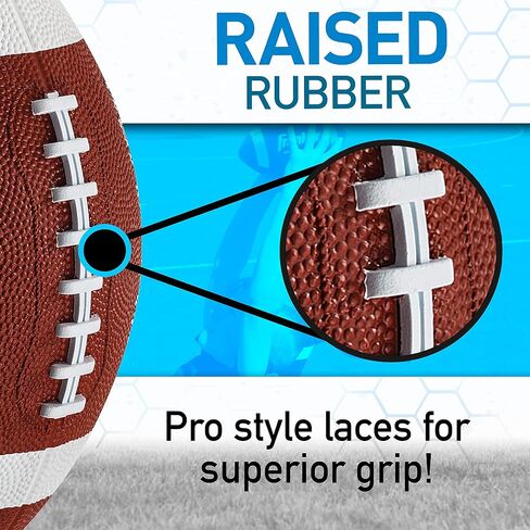 Franklin Sports Junior Football - Grip-Rite 100 in Saudi Arabia