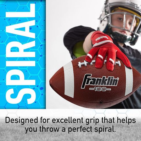 Franklin Sports Junior Football - Grip-Rite 100 in Saudi Arabia