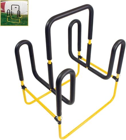 Suspenz Double-Up SUP Stand, Holds 2 Stand Up Paddle Boards or Surfboards, Yellow (22-9936) in Saudi Arabia