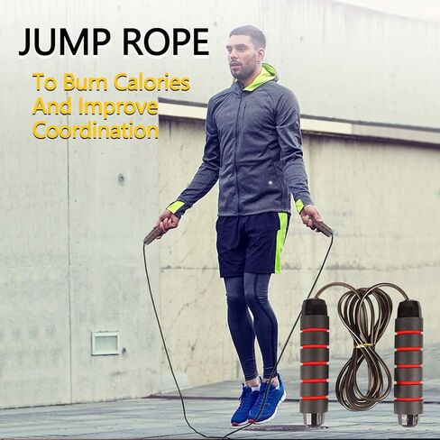 Speed Training Equipment for Soccer Agility Ladder with16 Rung, Resistance Parachute, Jump Rope, 5 Sports Bands,16 Cones Workout Ladder for Ground Increase Football Fitness Feet Speed & Footwork-26Ft in Kuwait