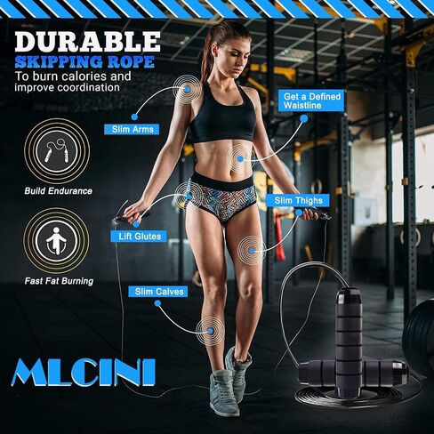 MLCINI Agility Ladder 1 Agility Training Equipment 1 Resistance Parachute 4 Adjustable Hurdles 12 Disc Cones 1 Jump Rope 3 Resistance Band 1 Yoga Band Agility Speed Training Equipment for Youth&Adults in Saudi Arabia