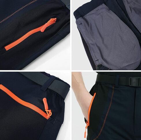 Mens Stretch Work Hiking Pants Quick Dry Lightweight Waterproof Outdoor Travel Climbing Fishing Pants in Saudi Arabia