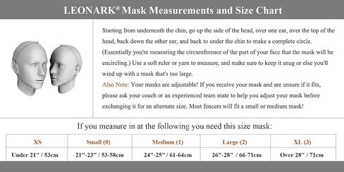 LEONARK Fencing Epee Mask Hema Helmet CE 350N قناع وطني معتمد مع حقيبة واقية in Kuwait