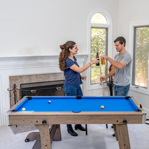 ANYTHING SPORTS 3 in 1 6 FT Folding Pool, Ping Pong, Furniture Table in Kuwait