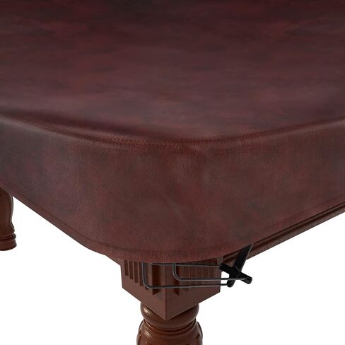 Pool Table Cover 8 Feet Leather/Brown/Waterproof Billiard Table Covers, 8ft Pool Table Covers Outdoor for Billiard Pool Table in Saudi Arabia