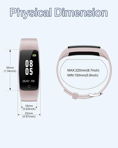 GRV Fitness Tracker Non Bluetooth Fitness Watch No App No Phone Required Waterproof Pedometer Watch with Steps Calories Counter Sleep Tracker for Men Women Parents (Black) in Saudi Arabia