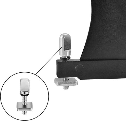 YXCCSE 8 قطع لا يوجد برغي زعنفة أداة، برغي زعنفة لوح التزلج من الفولاذ المقاوم للصدأ ملحقات زعنفة الإبهام للوح الطويل وSUP، زعنفة لوح التجديف، لوح ركوب الأمواج in Kuwait