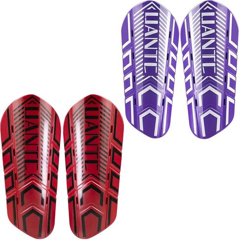 Uantc Shin Guards - واقيات الساق لكرة القدم تحمي الوسادة من الصدمات والإصابات - واقيات الساق الواقية من الساق للأطفال / البالغين - واقيات الساق للشباب لكرة القدم للأولاد والبنات in Saudi Arabia
