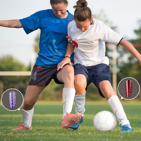 Uantc Shin Guards - واقيات الساق لكرة القدم تحمي الوسادة من الصدمات والإصابات - واقيات الساق الواقية من الساق للأطفال / البالغين - واقيات الساق للشباب لكرة القدم للأولاد والبنات in Saudi Arabia