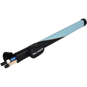 حافظة صلبة لعصا البلياردو/البلياردو 1×1، تحمل 1 قطعة كاملة من قطعتين (1 بعقب/1 عمود) حقيبة حمل عصا البلياردو (اسود + ازرق) in Kuwait