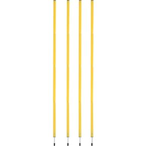 اعمدة تدريب الرشاقة من فريبوتا، ثابتة او قابلة للتعديل (40-75 انش)، معدات تدريب السرعة والرشاقة للرياضات الخارجية واللياقة البدنية 4 قطع. in Kuwait