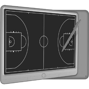 Wicue 15in LCD Electronic Basketball/Baseball/Soccer/Footbal/Hockey/Tennis Coach Board, Digital Strategy Tactic Marker Board with Stylus Pen for Sports Training, Education, Coach Gift