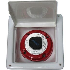 USAMADE Marine Battery Switch Panel for Boats - Keep Your Battery Switches Safe from The Elements in This Recessed Cover for Your Cockpit