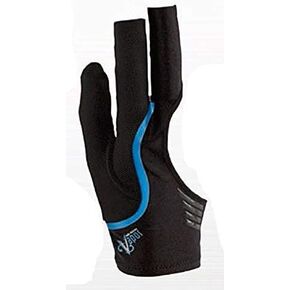 Vapor Cool Sport Billiard Gloves, Blue, Extra Large