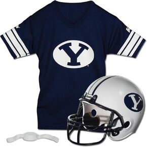 Franklin Sports NCAA Kids Football Helmet + Jersey Sets - College Uniform + Helmet Sets for Boys & Girls-Toy Kids Costume Set in Kuwait