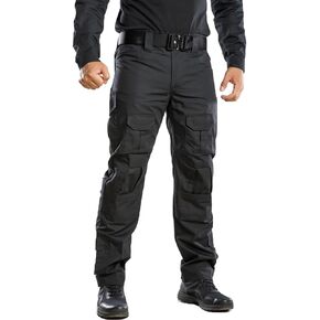 Tactical Pants Camo Cargo Pants for Men Outdoor Hiking Pants Ripstop Work Pants Multi Pocket Pants No Belt No Kneepad