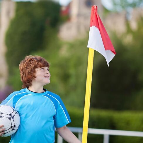 اعمدة تدريب الرشاقة من فريبوتا، ثابتة او قابلة للتعديل (40-75 انش)، معدات تدريب السرعة والرشاقة للرياضات الخارجية واللياقة البدنية 4 قطع. in Kuwait