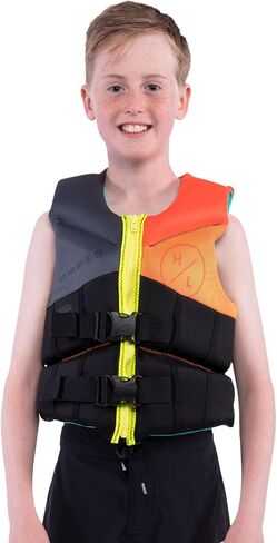 HyperLite Elite Kids Life Jacket, US Coast Guard Approved, Great for Any Water Sports Activity Including Boating, Paddle & Swimming in Kuwait