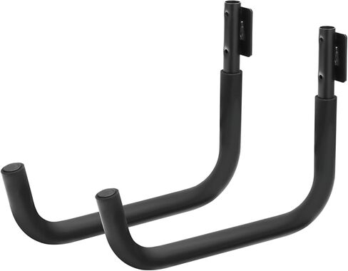 رف لوح مجداف للتخزين من Outgeek Kayak، رف جداري لركوب الأمواج، رف حشو مضاد للخدش للتزلج والتزحلق على الجليد، زوارق لوح التجديف، قارب أسود، رف تخزين مجداف للأماكن الداخلية والخارجية in Kuwait