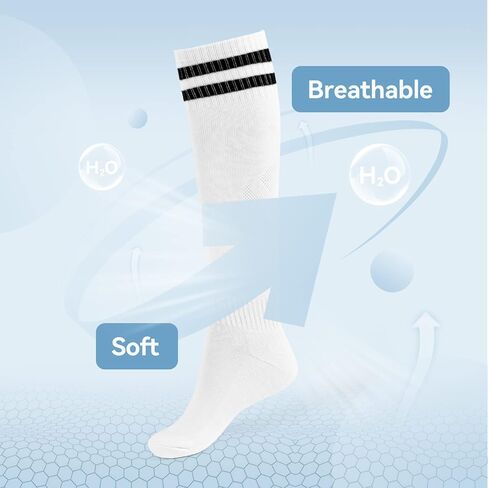 Soccer Shin Guards for Youth Kids with Soccer Socks, 3 Sizes Shin Pads Child Calf Protective Gear Lightweight Adjustable Equipment for 3-15 Years Old Girls Boys Toddler Kids Teenagers in Kuwait