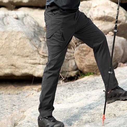 ReFire Gear Men's Quick Dry Tactical Pants Summer Lightweight Outdoor Hiking Cargo Trousers in Saudi Arabia