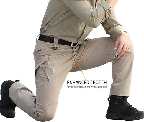 ReFire Gear Men's Quick Dry Tactical Pants Summer Lightweight Outdoor Hiking Cargo Trousers in Saudi Arabia