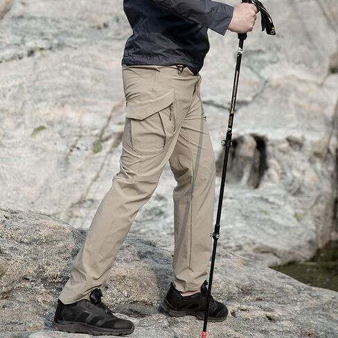 ReFire Gear Men's Quick Dry Tactical Pants Summer Lightweight Outdoor Hiking Cargo Trousers in Saudi Arabia