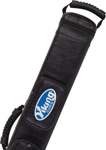 Viking Pool Cue Case, Pool Stick Case with Shoulder Strap, Vinyl Shell and Felt Interior, Billiard Cue Case, Pool Cue Bag, Pool Table Accessories, Billiards Equipment in Kuwait