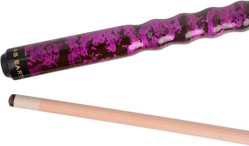 AB Earth قطعتان 58 بوصة عصا حمام السباحة/عصا حمام السباحة تصميم مريح من الخشب الصلب خشب القيقب الكندي 13 مم طرف 18-21 أونصة عصا البلياردو B1S in Kuwait