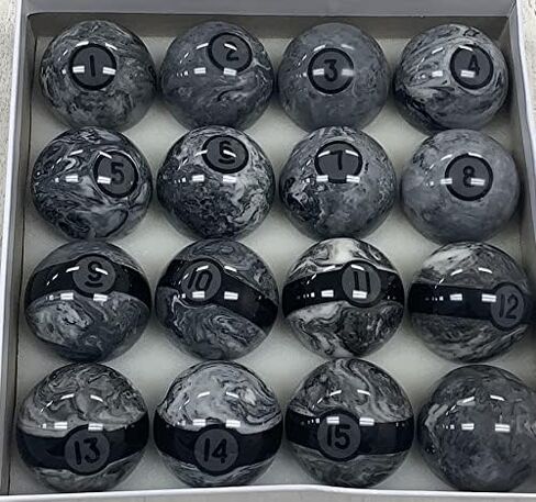 Ambassador Samurai Premium Marble Swirl Billard Balls in Saudi Arabia