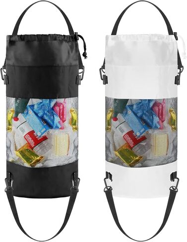 ZOOS 2 حقيبة قمامة القارب، أكياس قمامة محمولة لصائد نفايات القوارب، حقيبة قمامة القارب قابلة لإعادة الاستخدام، حاوية قمامة القارب، حاوية قمامة القارب، حاوية قمامة القارب لتخزين مقصورة الصيد وقوارب الكاياك in Kuwait