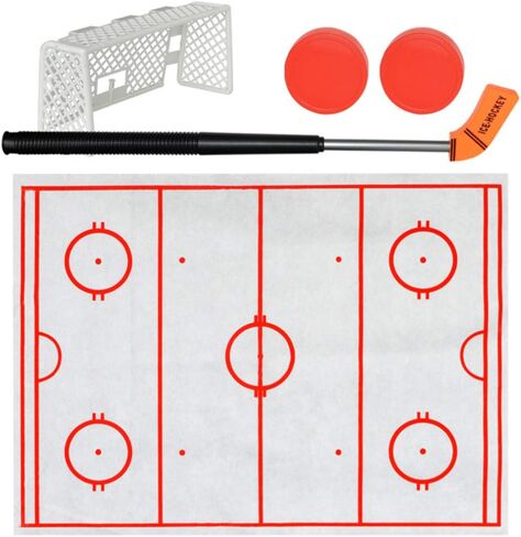 LIOOBO 1 مجموعة المرحاض الهوكي العملي مكافحة الإجهاد دائم الهوكي التدريب المعونة الهوكي لعبة المرحاض لعبة للهدايا in Kuwait