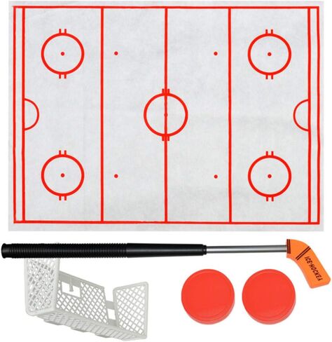 LIOOBO 1 مجموعة المرحاض الهوكي العملي مكافحة الإجهاد دائم الهوكي التدريب المعونة الهوكي لعبة المرحاض لعبة للهدايا in Kuwait