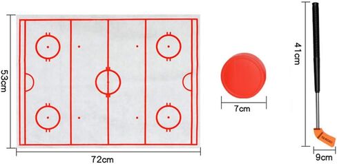 LIOOBO 1 مجموعة المرحاض الهوكي العملي مكافحة الإجهاد دائم الهوكي التدريب المعونة الهوكي لعبة المرحاض لعبة للهدايا in Kuwait