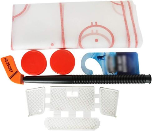 LIOOBO 1 مجموعة المرحاض الهوكي العملي مكافحة الإجهاد دائم الهوكي التدريب المعونة الهوكي لعبة المرحاض لعبة للهدايا in Kuwait