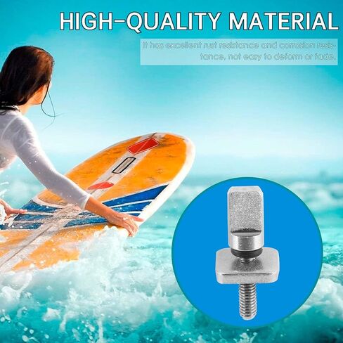 براغي زعانف لوح التزلج من Biaungdo، لا توجد أداة برغي زعنفة من الفولاذ المقاوم للصدأ لألواح التجديف وركوب الأمواج الطويلة ومحولات زعانف SUP وملحقات ركوب الأمواج in Kuwait