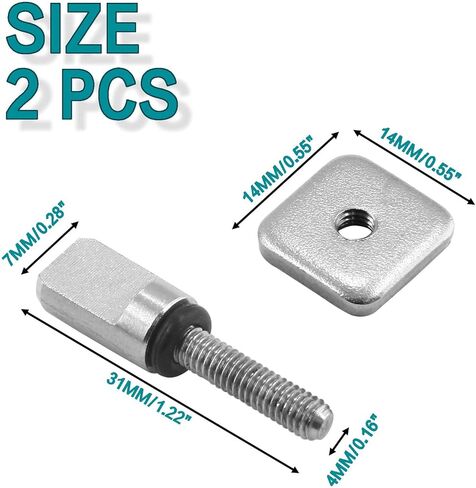 براغي زعانف لوح التزلج من Biaungdo، لا توجد أداة برغي زعنفة من الفولاذ المقاوم للصدأ لألواح التجديف وركوب الأمواج الطويلة ومحولات زعانف SUP وملحقات ركوب الأمواج in Kuwait