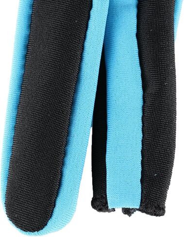 Anser M050912 Man Woman Elastic 3 Fingers Show Gloves for Billiard Shooters Carom Pool Snooker Cue Sport - Wear on The Right or Left Hand 1PCS (Sky Blue, M) in Kuwait