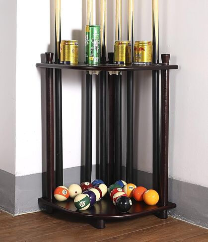 رف البلياردو NP DDANG مع عدادات النتائج - 8 عصي بلياردو و16 حامل كرات - ملحقات طاولة البلياردو in Kuwait