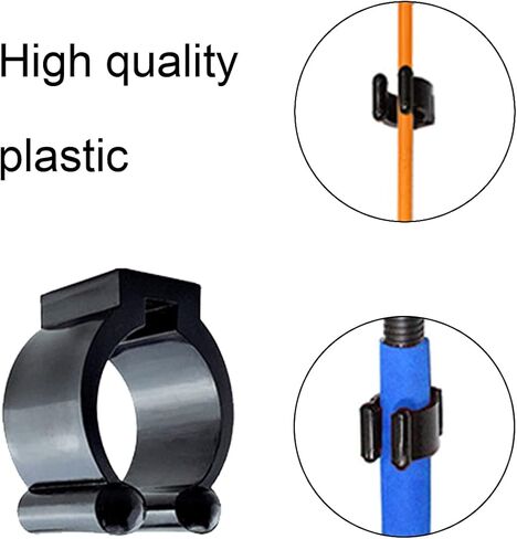 YANCONGLIDEYAN 20 pcsPool جديلة كليب البلاستيك البلياردو أصحاب واحدة تجمع جديلة رفوف السنوكر جديلة تحديد موقع كليب لحامل جديلة in Kuwait