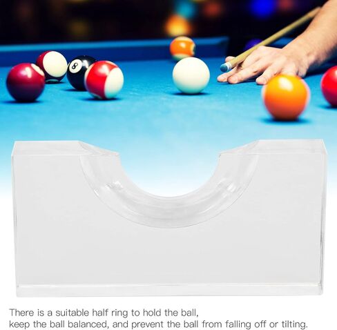 VBESTLIFE Acrylic Billiard Chalk Holder Locator, Clear Billiards Ball Position Marker for Snooker Pool Balls Accessories in Kuwait