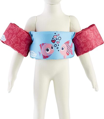 سترة نجاة فاخرة للأطفال من Stearns Original Puddle Jumper، سترة نجاة مريحة للأطفال بوزن 30-50 رطل، سترة نجاة من النوع الثالث معتمدة من USCG لحمام السباحة والشاطئ والقوارب والمزيد in Kuwait