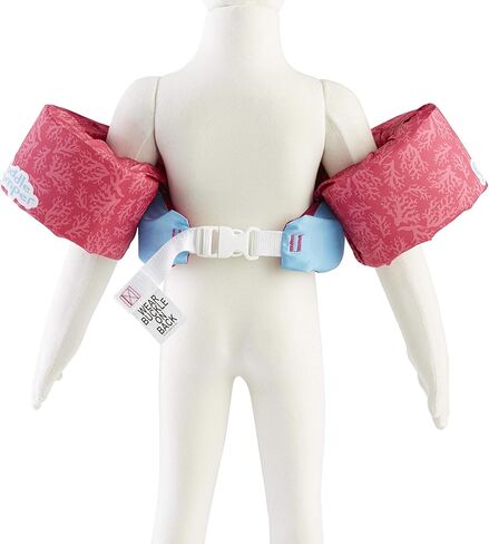 سترة نجاة فاخرة للأطفال من Stearns Original Puddle Jumper، سترة نجاة مريحة للأطفال بوزن 30-50 رطل، سترة نجاة من النوع الثالث معتمدة من USCG لحمام السباحة والشاطئ والقوارب والمزيد in Kuwait